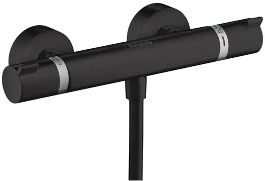Hansgrohe Ecostat Comfort dušo maišytuvas, matinės juodos spalvos