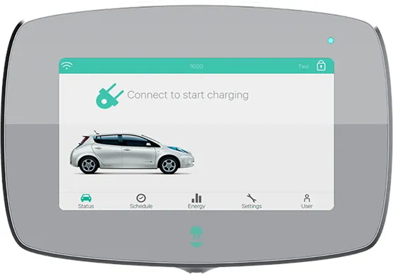 Wallbox Commander 2 įkrovimo dėžė su „Wi-Fi“, 22 kW, 5 metrai, 2 tipo, balta