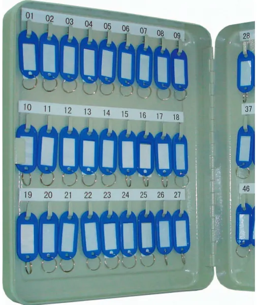 Q-connect raktų spinta 54 raktams